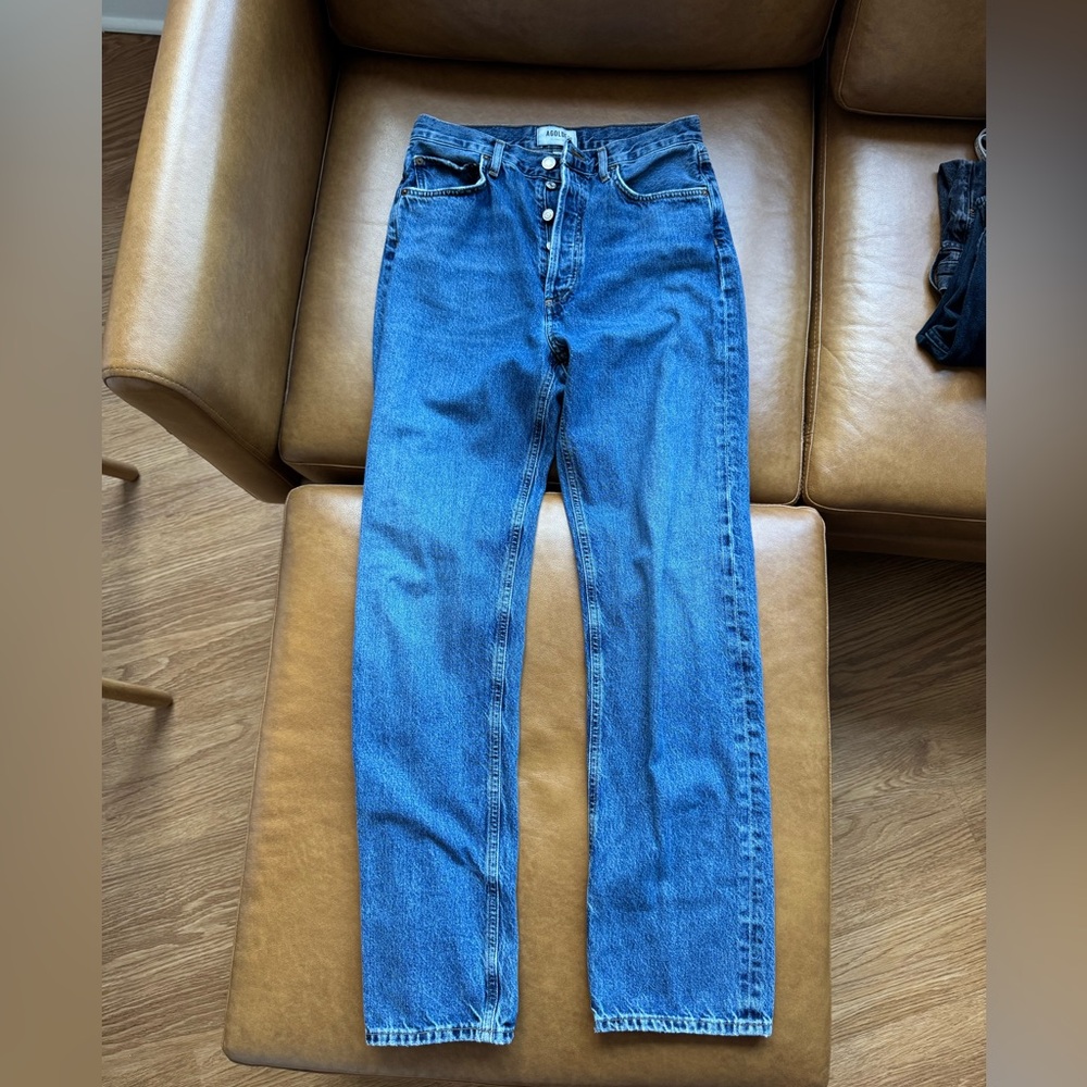 Agolde 90s Pinch Waist Long in Control